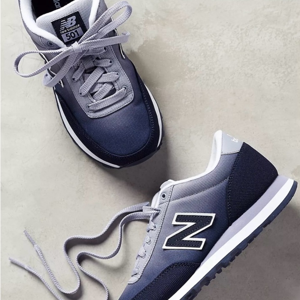 New Balance Women’s Navy and Gray Sneakers